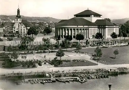 AK / Ansichtskarte Saarbruecken Stadttheater Saarbruecken