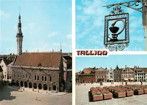 AK / Ansichtskarte Tallinn Town Hall Square Tallinn