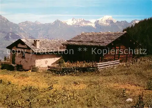 AK / Ansichtskarte Les_Arcs_73_Savoie Echappee sur le Mont Blanc Alpes 
