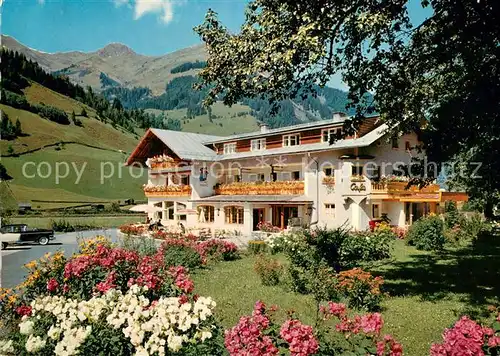 AK / Ansichtskarte Rauris Pension Cafe Restaurant Rauriserhof Garten Alpen Rauris
