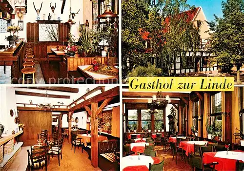 AK / Ansichtskarte Seppenrade Gasthof zur Linde Gastraum Seppenrade