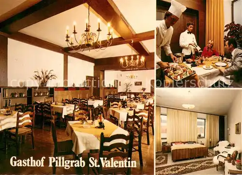 AK / Ansichtskarte St_Valentin_Niederoesterreich Gasthof Pillgrab Restaurant Fremdenzimmer St_Valentin