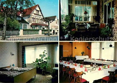 AK / Ansichtskarte Travemuende_Ostseebad Hotel zum Landhaus Restaurant Fremdenzimmer Travemuende_Ostseebad