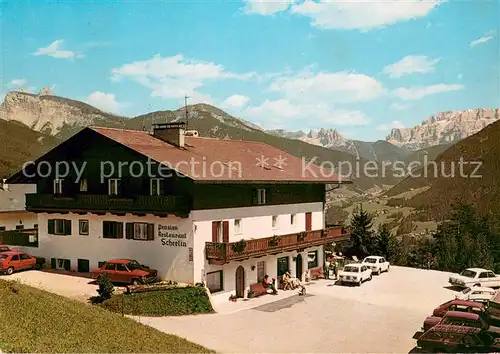 AK / Ansichtskarte Ortisei_St_Ulrich Pension Scherlein Panorama Dolomiten Ortisei_St_Ulrich