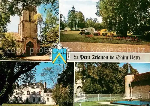 AK / Ansichtskarte Dange Saint Romain Castel Camping Caravaning Le Petit Trianon de Saint Ustre Dange Saint Romain
