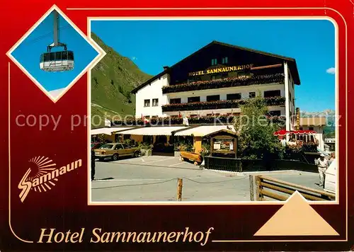 AK / Ansichtskarte Samnaun_Dorf Hotel Samnaunerhof Samnaun Dorf