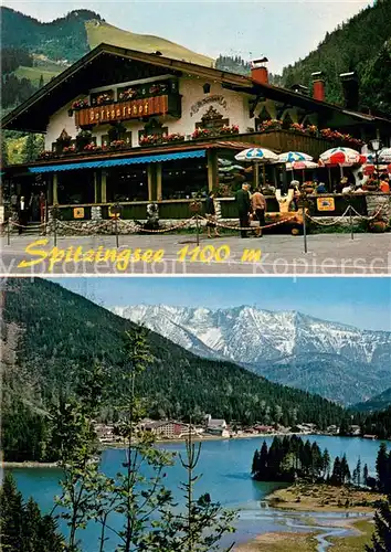 AK / Ansichtskarte Spitzingsee Postgasthof See Cafe Panorama Hoehenluftkurort Alpen Spitzingsee