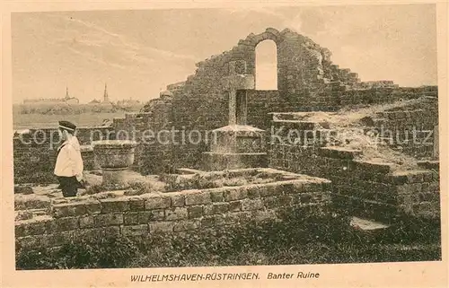 AK / Ansichtskarte Ruestringen Banter Ruine Ruestringen