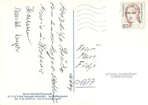 AK / Ansichtskarte Bad_Neuenahr Ahrweiler Dorint Hotel Restaurant Empfangshalle Bad_Neuenahr Ahrweiler