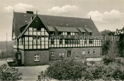AK / Ansichtskarte Bielefeld Jugendherberge Fachwerkhaus Bielefeld