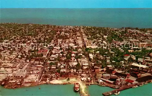 AK / Ansichtskarte Key_West Aerial view 