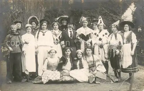 AK / Ansichtskarte Roderbirken Gruppenphoto Karneval Roderbirken