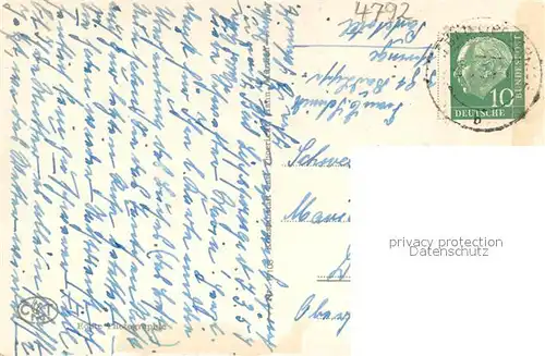 AK / Ansichtskarte Bad_Lippspringe Gesamtansicht Bad_Lippspringe