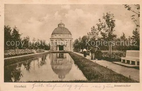 AK / Ansichtskarte Bielefeld Sennefriedhof Bielefeld