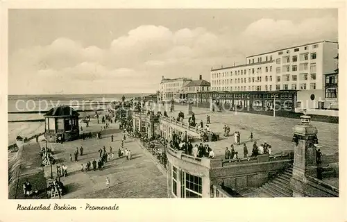 AK / Ansichtskarte Borkum Promenade Borkum