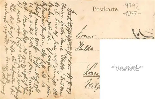 AK / Ansichtskarte Bad_Lippspringe Pension Joh. Mertens Kurpark Bad_Lippspringe