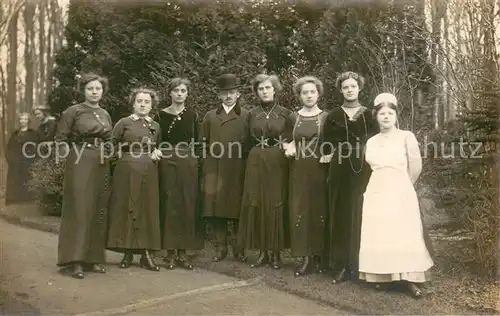 AK / Ansichtskarte Roderbirken Gruppenphoto  Roderbirken