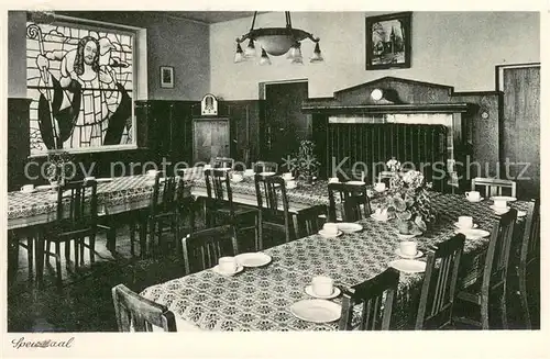 AK / Ansichtskarte Bad_Lippspringe Evgl. Krankenhaus Martinstift Speisesaal Bad_Lippspringe