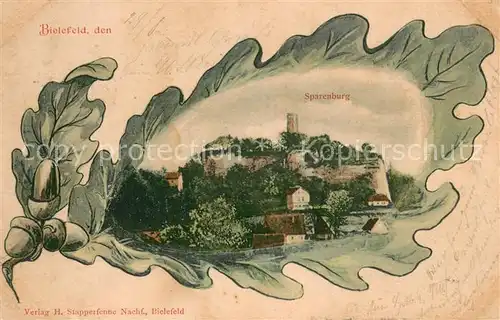 AK / Ansichtskarte Bielefeld Sparenburg Bielefeld