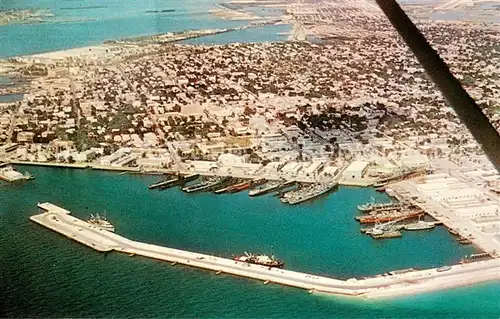 AK / Ansichtskarte Key_West Naval Station Submarine Base aerial view 