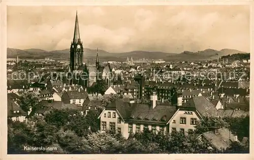 AK / Ansichtskarte Kaiserslautern Teilansicht Kaiserslautern