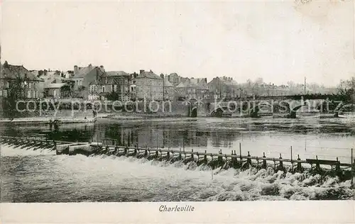 AK / Ansichtskarte Charleville_08 Mezieres Partie an der Maas 