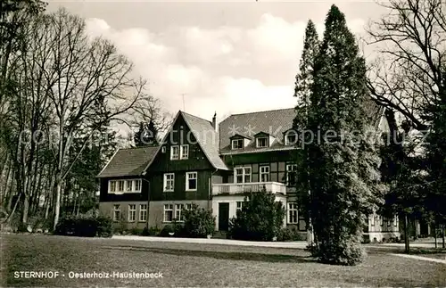 AK / Ansichtskarte Oesterholz Haustenbeck Sternhof Aussenansicht Oesterholz Haustenbeck