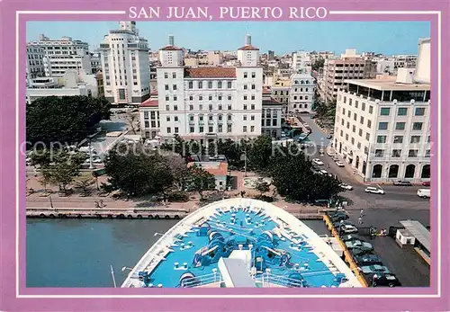 AK / Ansichtskarte San_Juan_Puerto_Rico Fliegeraufnahme San_Juan_Puerto_Rico