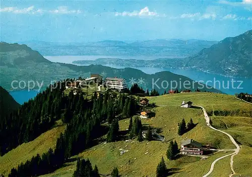 AK / Ansichtskarte Klewenalp Hotel Klewenalp Chalet Guggeregg Bahnrestaurant Fliegeraufnahme Klewenalp