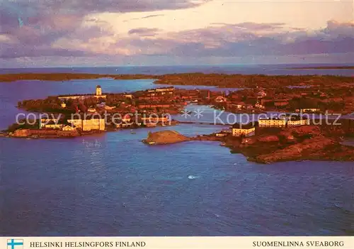 AK / Ansichtskarte Helsinki Fliegeraufnahme Helsinki