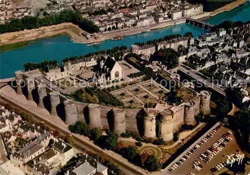 AK / Ansichtskarte Angers_49 Le chateau Les 17 tours Vue aerienne 