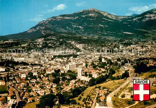 AK / Ansichtskarte Chambery_73 Vue generale aerienne et panorama sur le Nivolet 