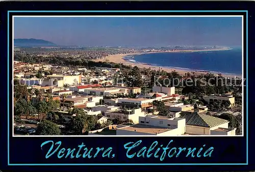 AK / Ansichtskarte Ventura_California Fliegeraufnahme 
