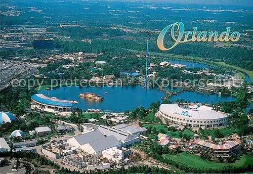 AK / Ansichtskarte Orlando_Florida Aerial view 