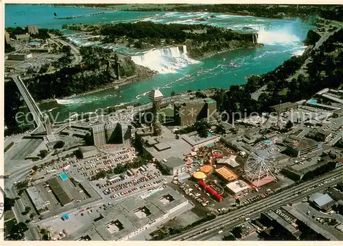 AK / Ansichtskarte Niagara_Falls_Ontario Aerial view Niagara_Falls_Ontario