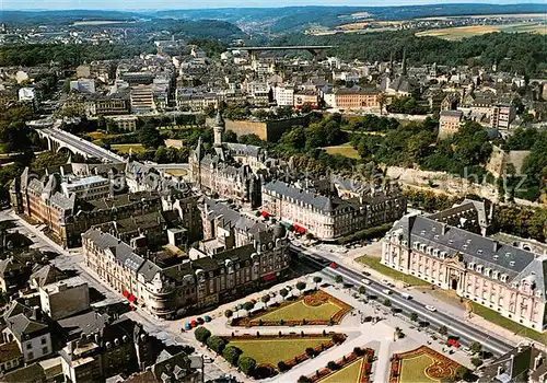 AK / Ansichtskarte Luxembourg__Luxemburg Vue aerienne 