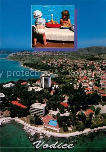 AK / Ansichtskarte Vodice_Croatia Fliegeraufnahme 