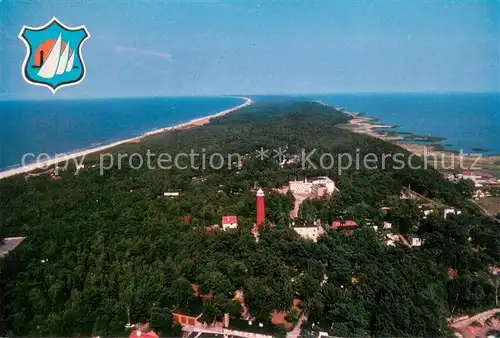 AK / Ansichtskarte Krynica_Morska_Ostseebad Fliegeraufnahme Krynica_Morska_Ostseebad