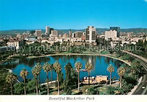AK / Ansichtskarte Los_Angeles_California MacArthur Park 