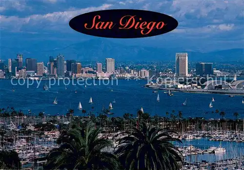 AK / Ansichtskarte San_Diego_California Downtown San Diego 