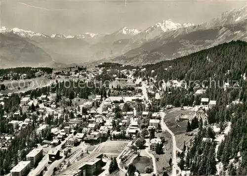 AK / Ansichtskarte Montana_VS Fliegeraufnahme Montana_VS