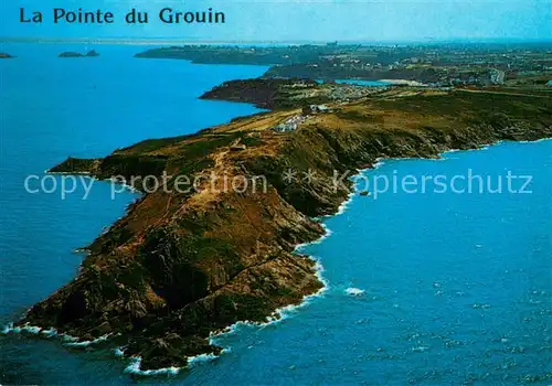 AK / Ansichtskarte Cancale La Pointe du Grouin Vue aerienne Cancale