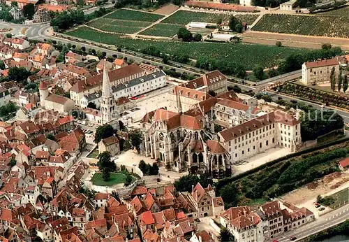 AK / Ansichtskarte Auxerre_89 Musee Saint Germain Vue aerienne 