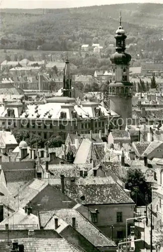 AK / Ansichtskarte Sopron_Oedenburg Ansicht mit dem Feuerturm 