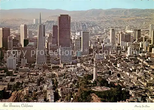 AK / Ansichtskarte San_Francisco_California Air view 