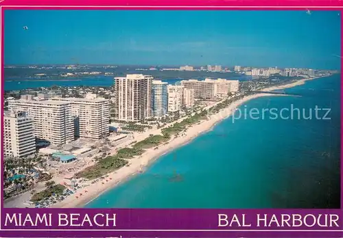 AK / Ansichtskarte Bal_Harbour Aerial view Bal_Harbour