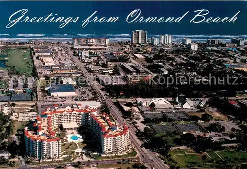 AK / Ansichtskarte Ormond_Beach Air view overlooks Granada Boulevard 