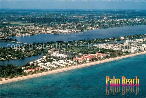 AK / Ansichtskarte Palm_Beach Aerial view 
