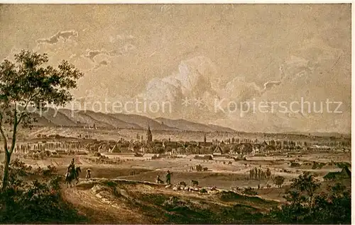 AK / Ansichtskarte Landau_Pfalz Gesamtansicht Die Bundesfestung Landau Landau Pfalz