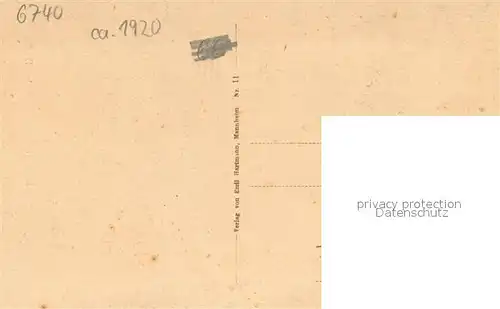 AK / Ansichtskarte Landau_Pfalz Galeeren Turm Landau Pfalz